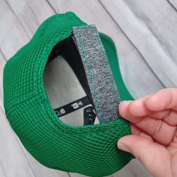 Boston Celtics cap. Heather gray & green. #NBA#CelticsLogo#Basketball#Cap - Picture 4 of 8